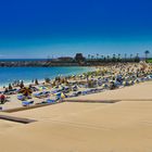 Am Strand von Gran Canaria... vor langer Zeit