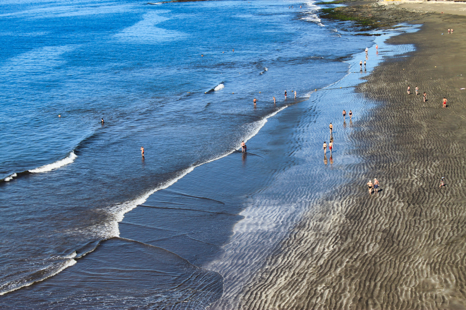 Am Strand von Gran Canaria... vor langer Zeit