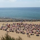 Am Strand von Gran Canaria... vor langer Zeit