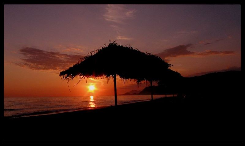 Am Strand von Griechenland