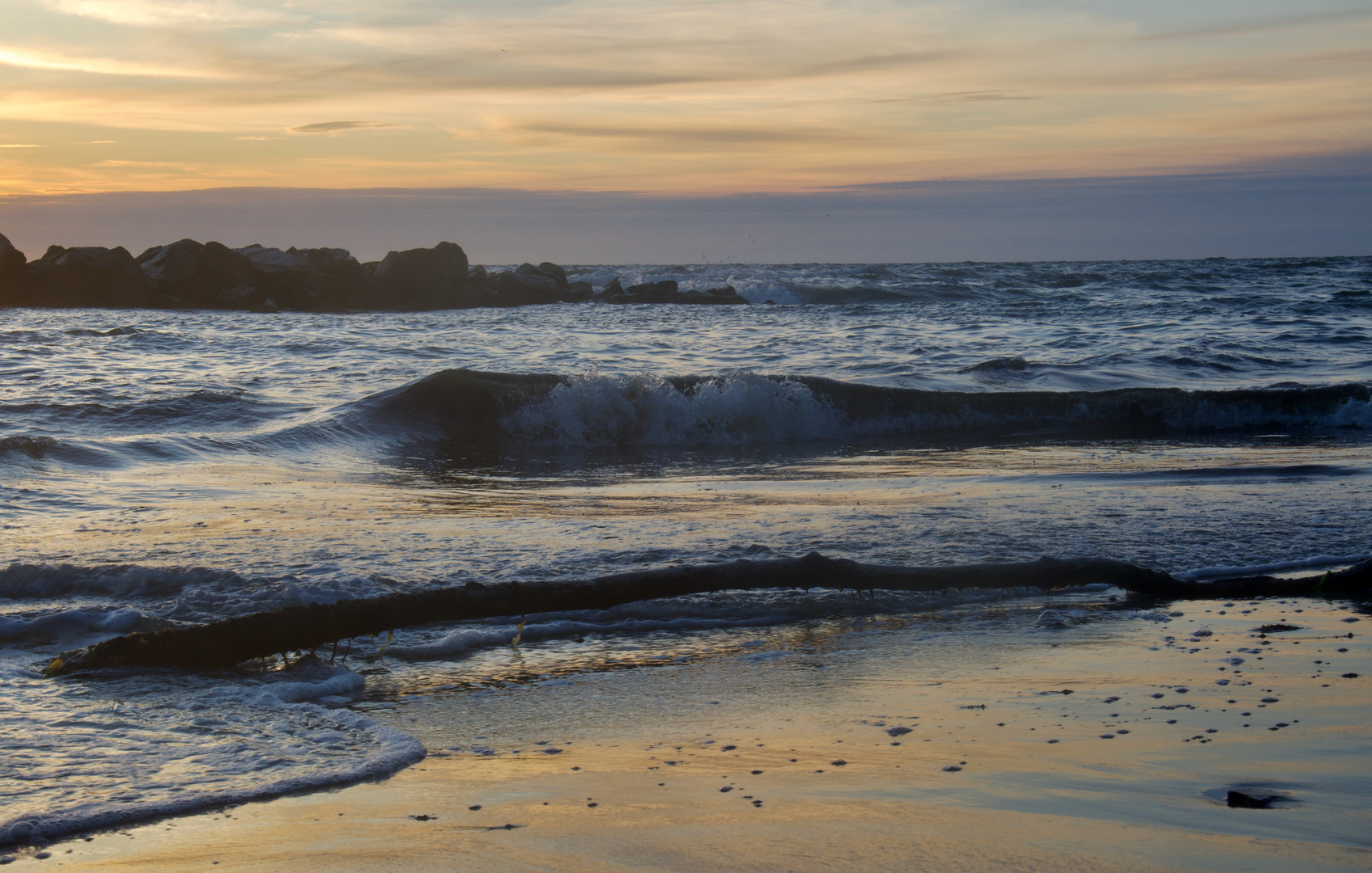 Am Strand von Hals