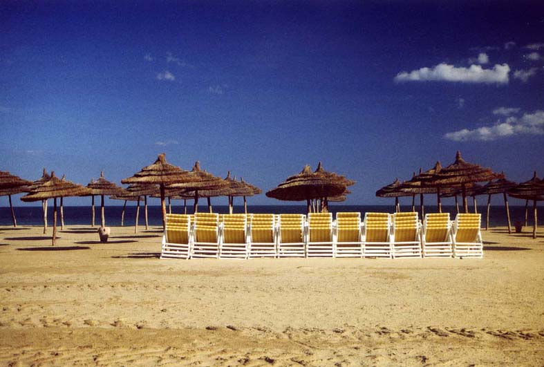 Am Strand von Hammamet