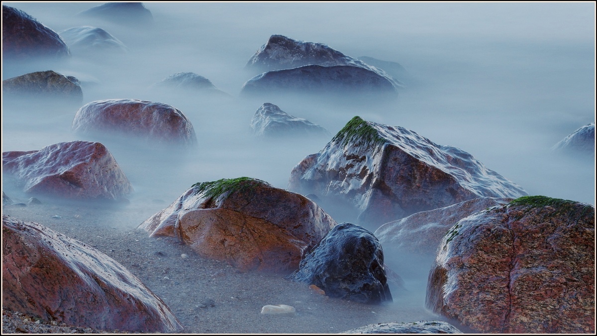 am Strand von Heiligendamm