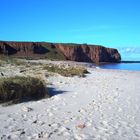 Am Strand von Helgoland