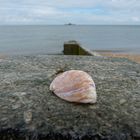 am Strand von Herne Bay in England