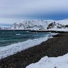 Am Strand von Honningsvåg