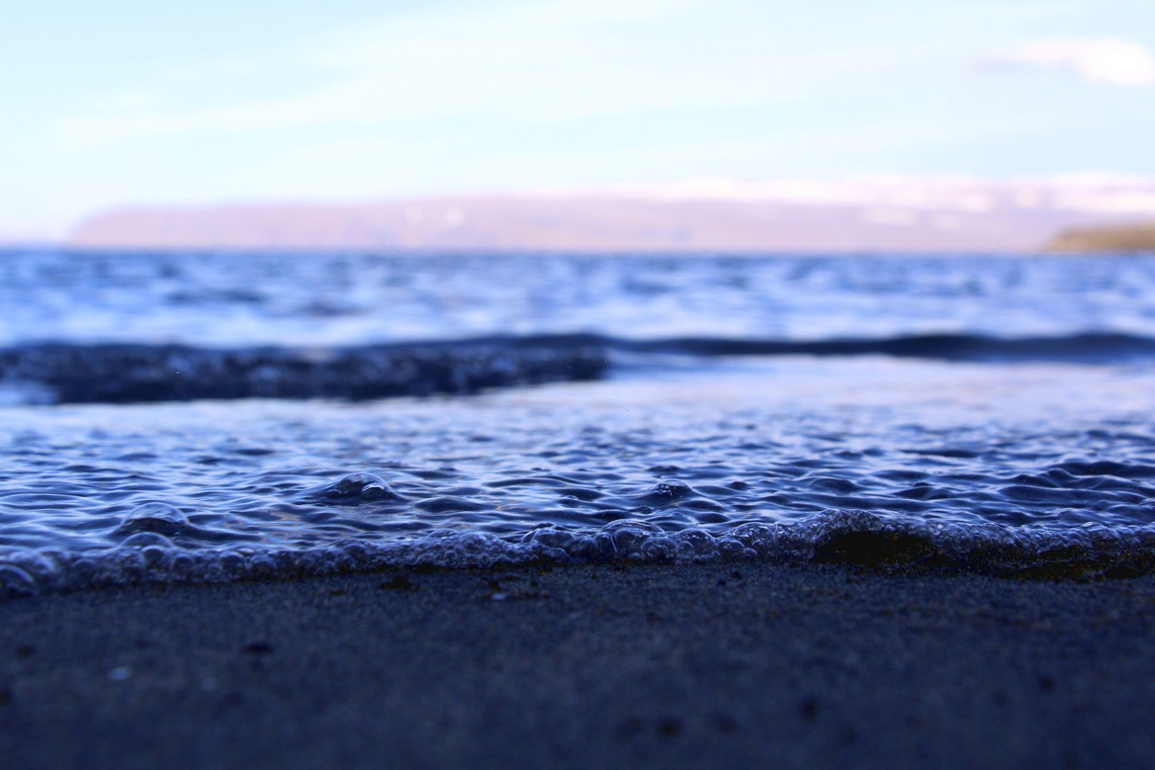 Am Strand von Isafjördur