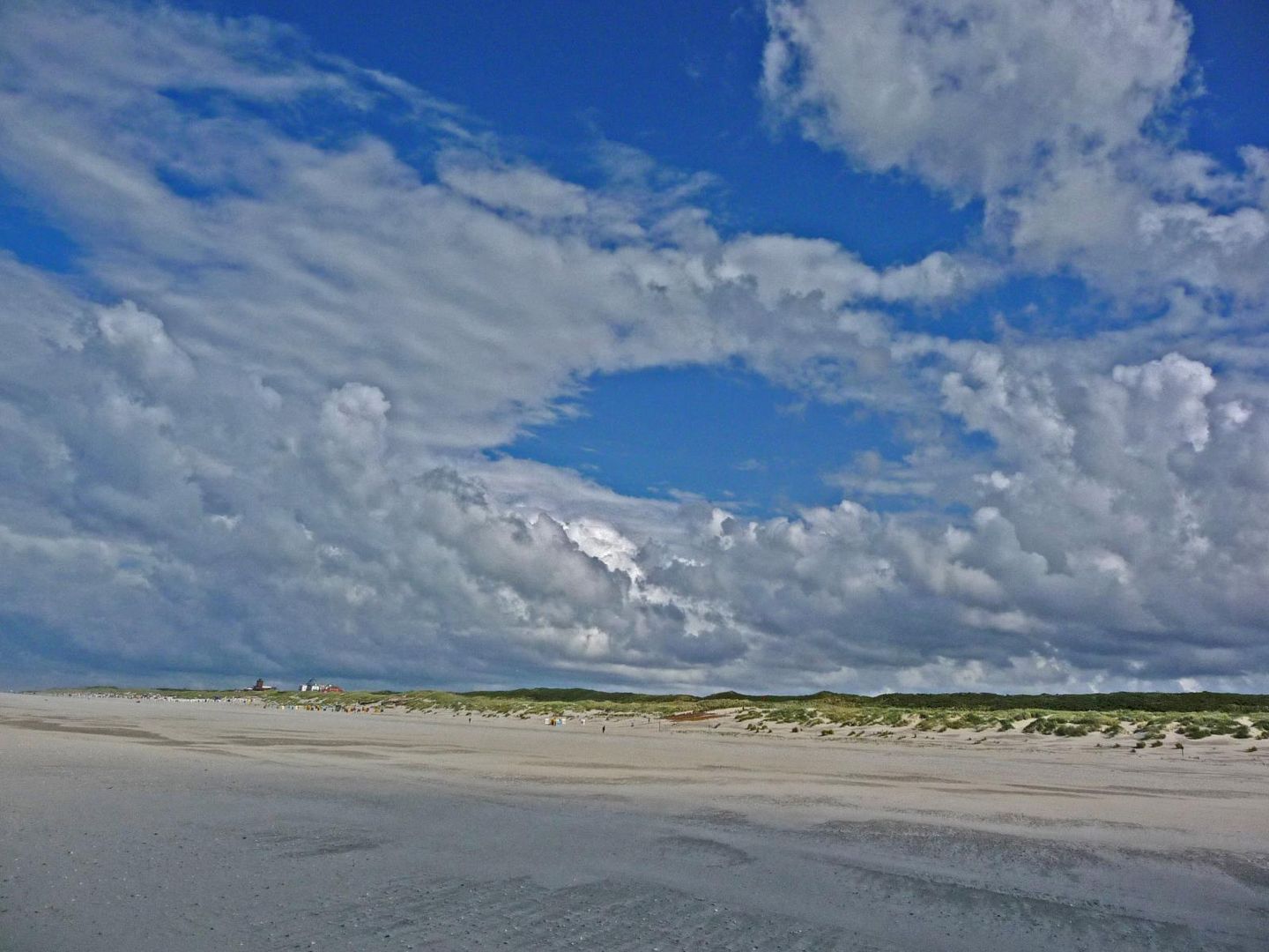 Am Strand von Juist