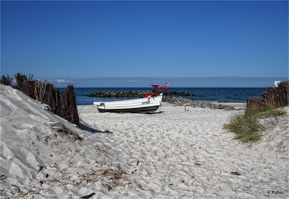 Am Strand von Kalifornien