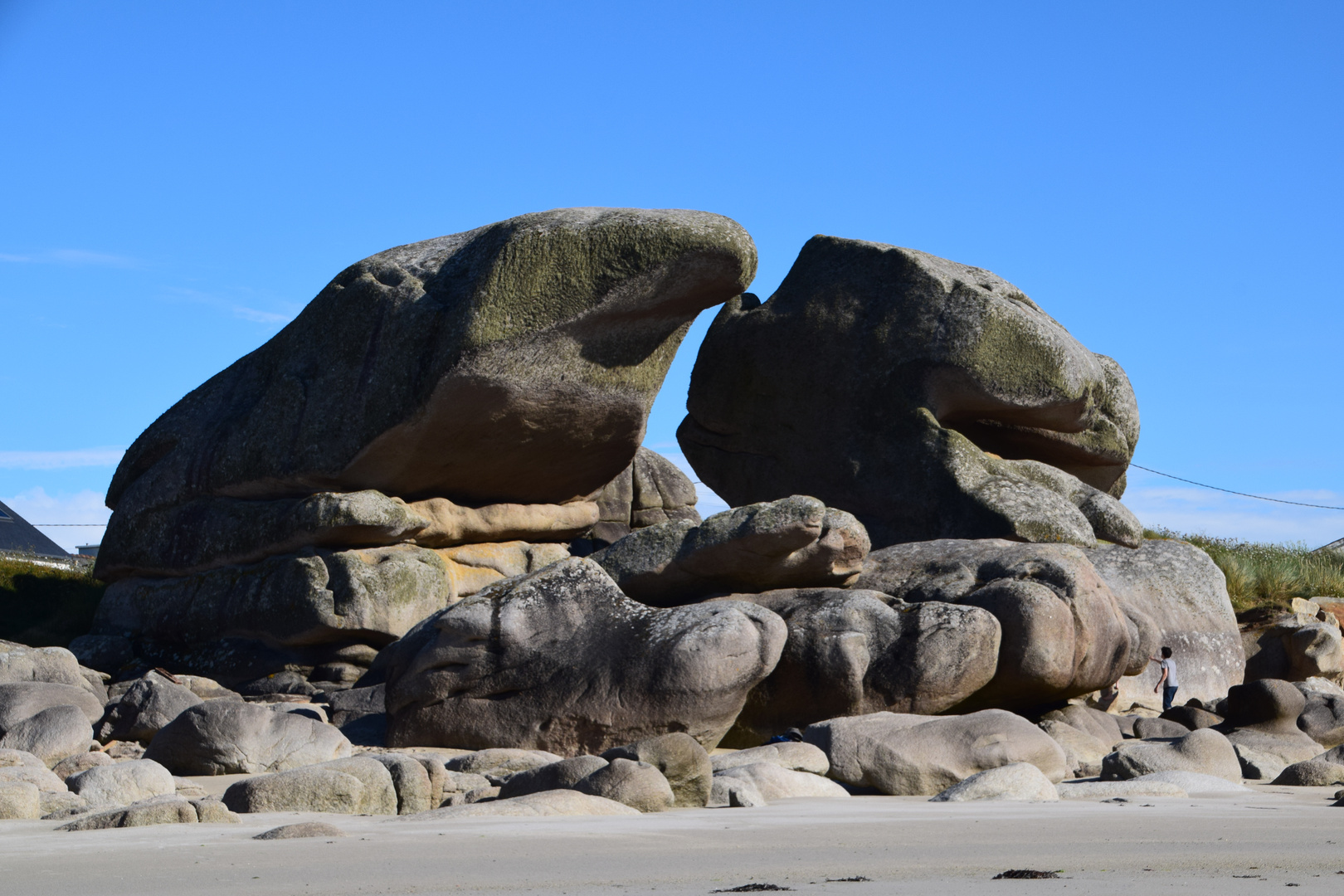 Am Strand von Kerlouan /Bretagne