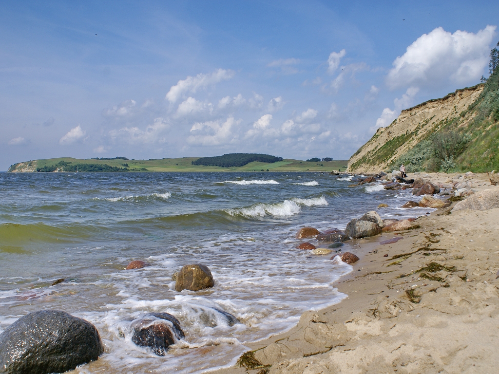 Am Strand von Klein Zicker