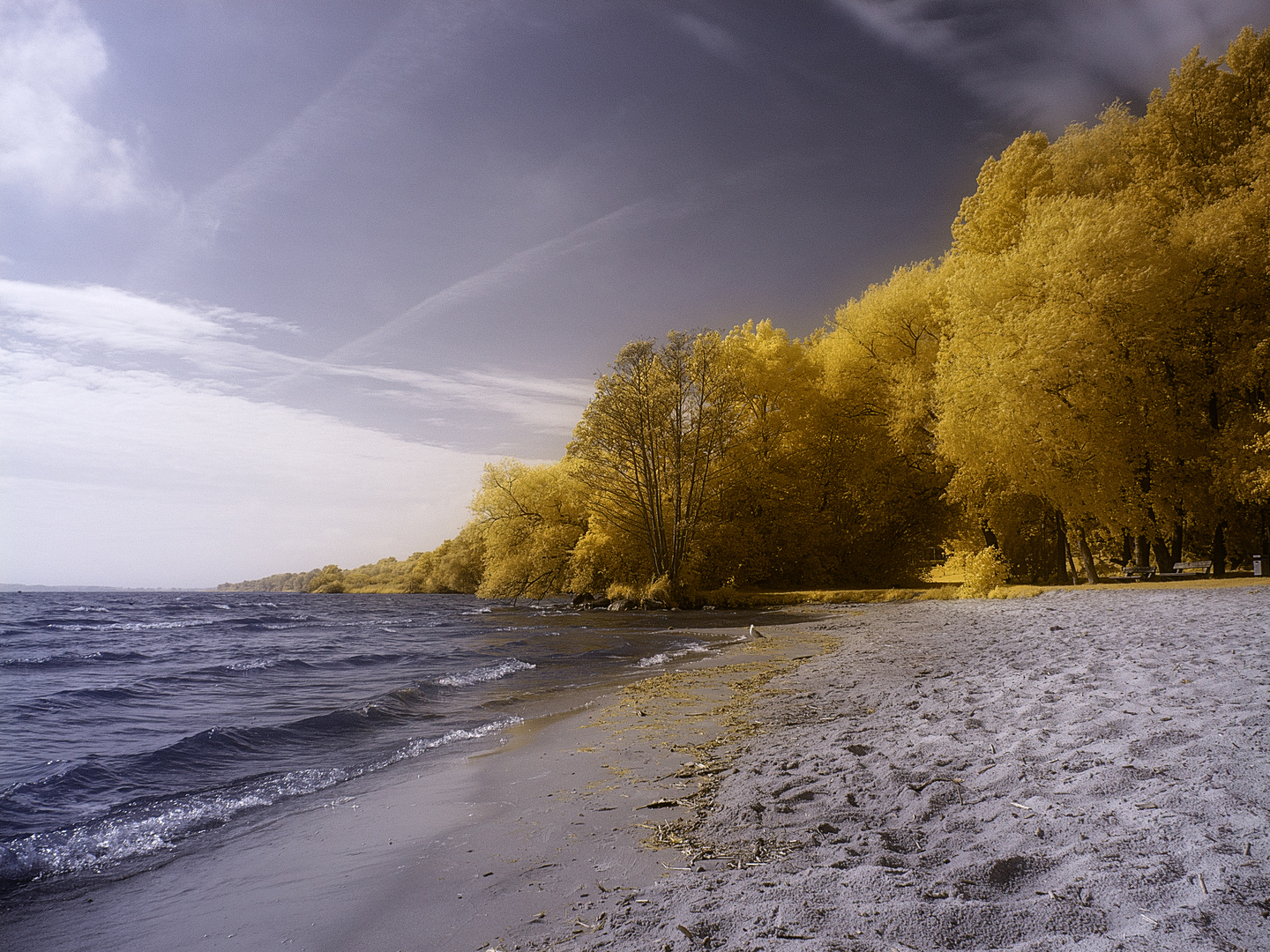 Am Strand von Klink