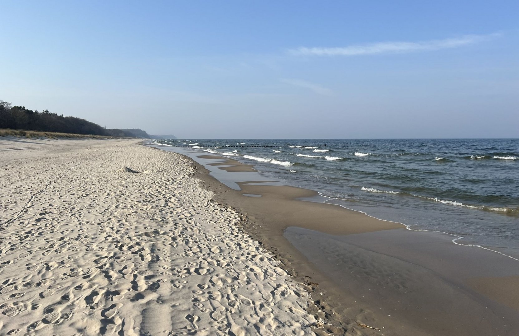 Am Strand von Koserow/Usedom