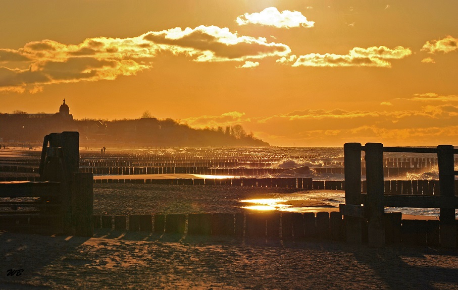 Am Strand von Kühlungsborn