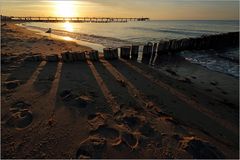 Am Strand von Kühlungsborn...