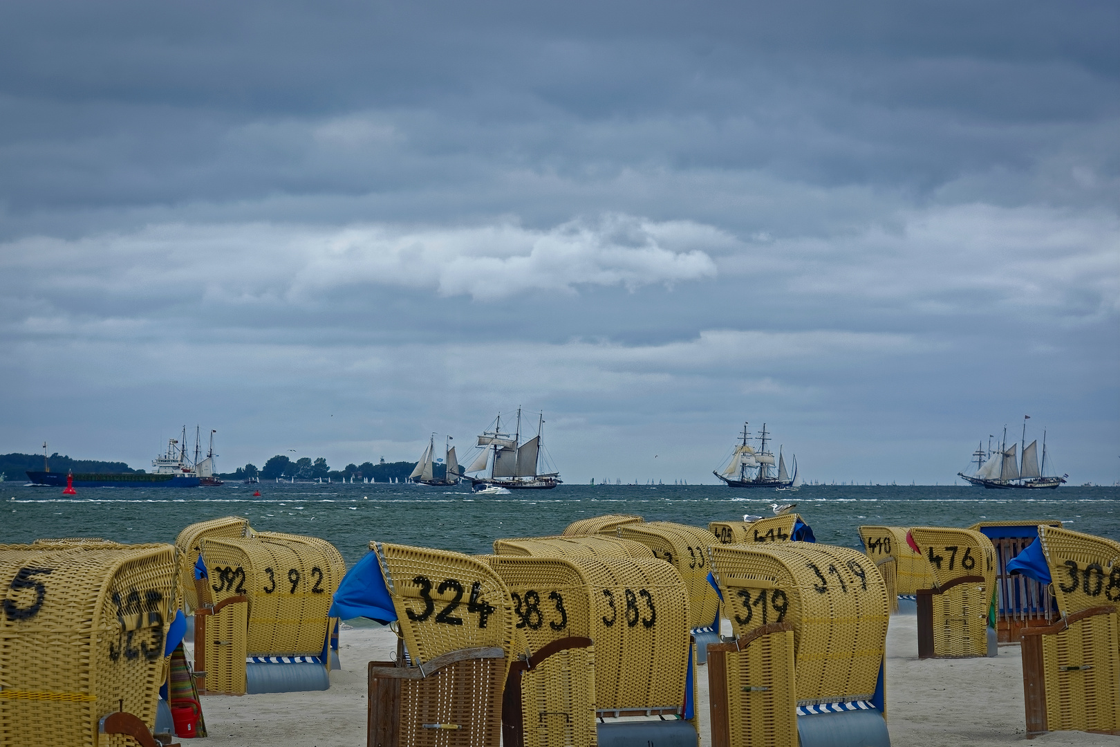 Am Strand von Laboe