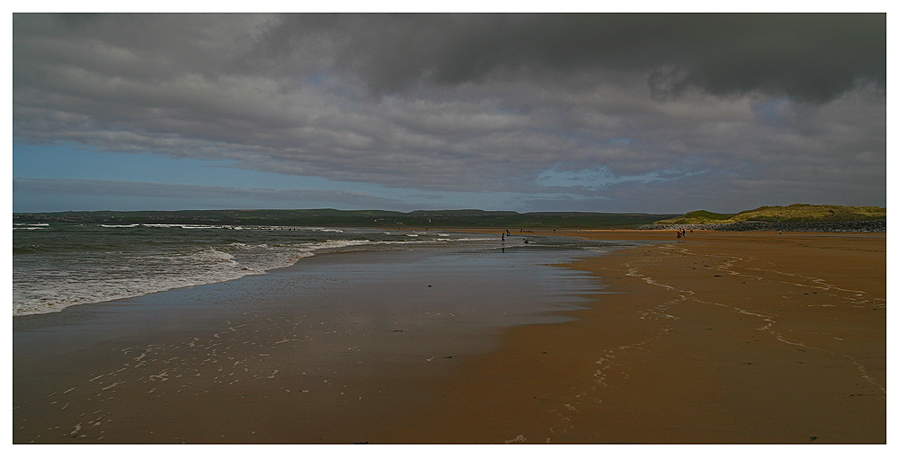 Am Strand von Lahinch....