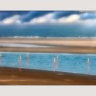 - am Strand von Langeoog -