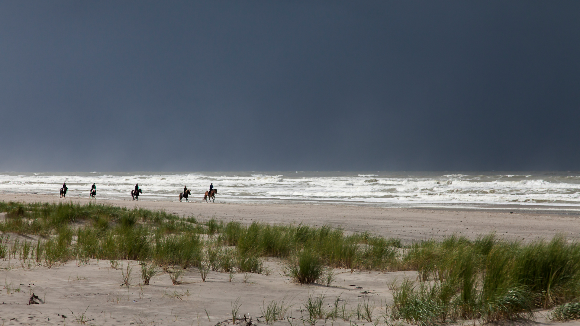 Am Strand von Langeoog