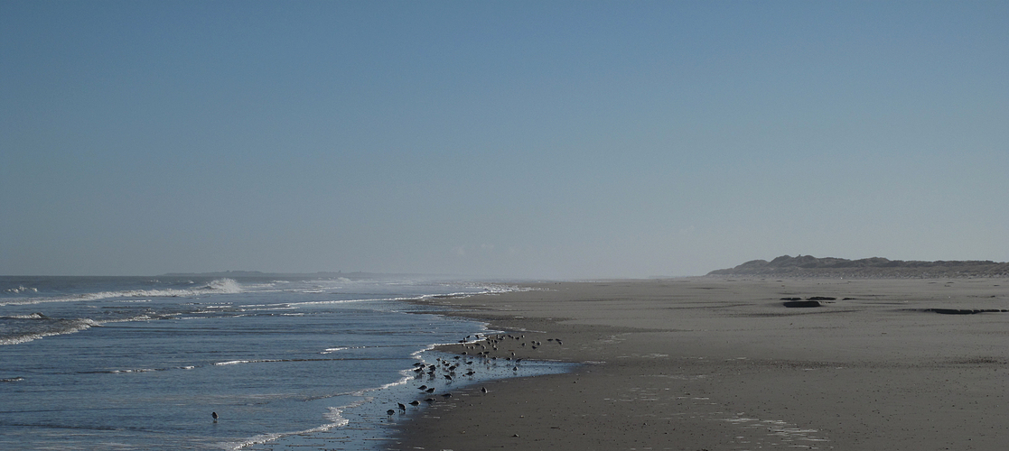 Am Strand von Langeoog