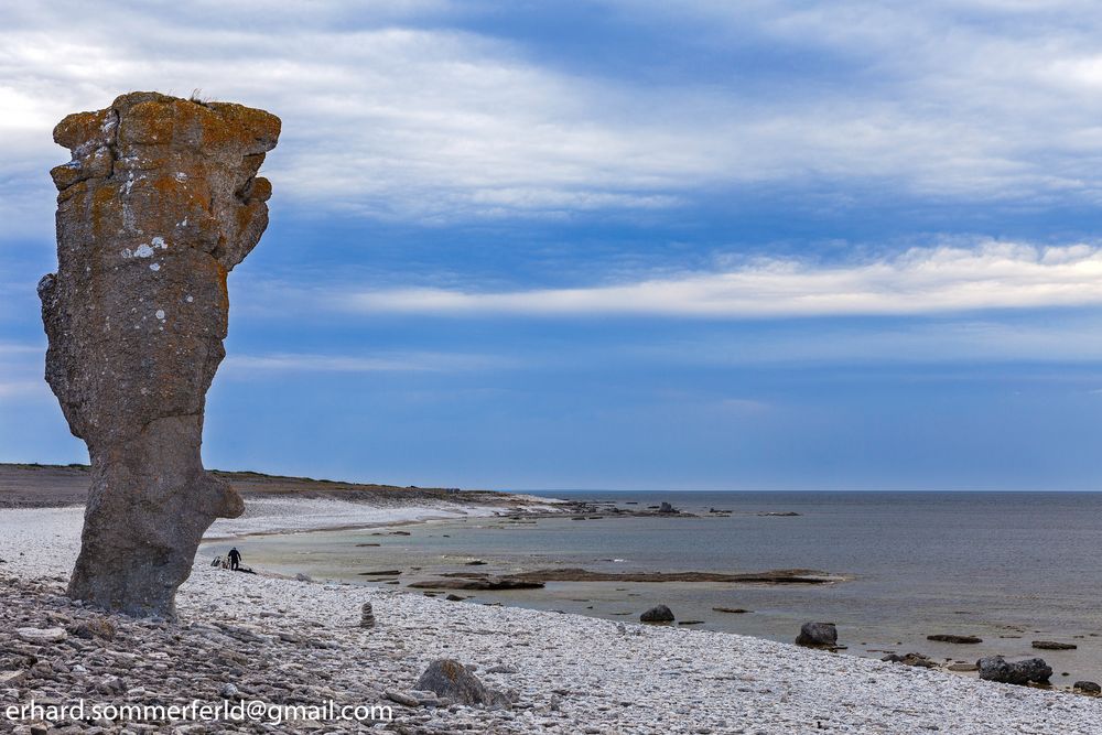 Am Strand von Langhammars