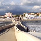 am Strand von Lido di Camaiore