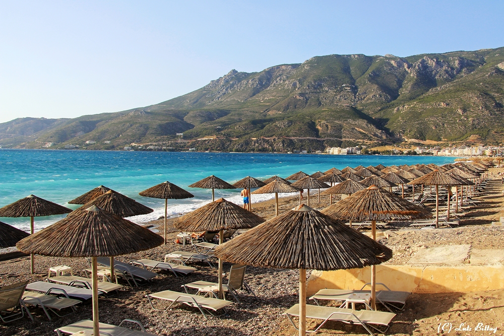 Am Strand von Loutraki