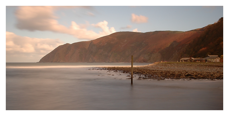 Am Strand von Lynmouth