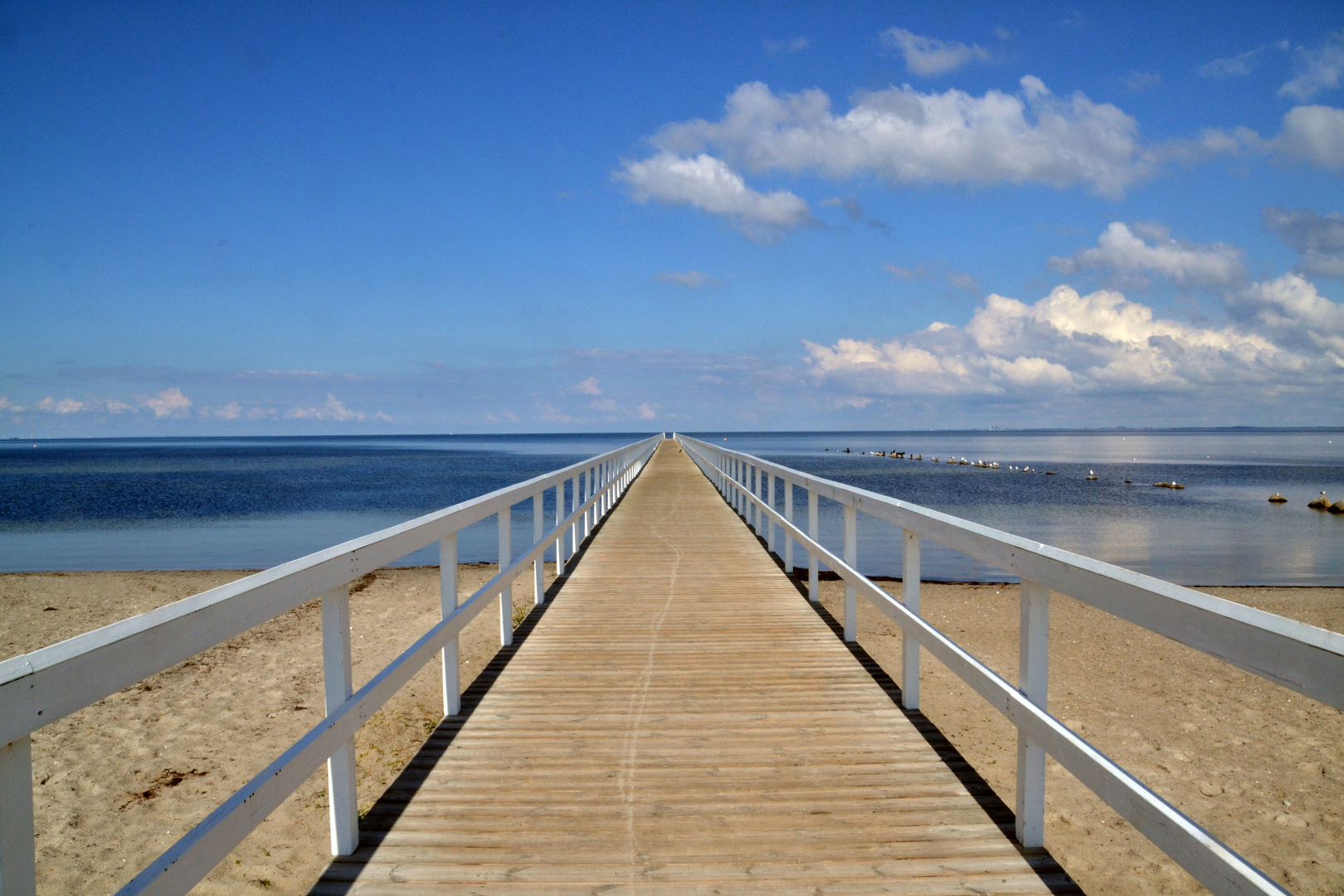 Am Strand von Malmö