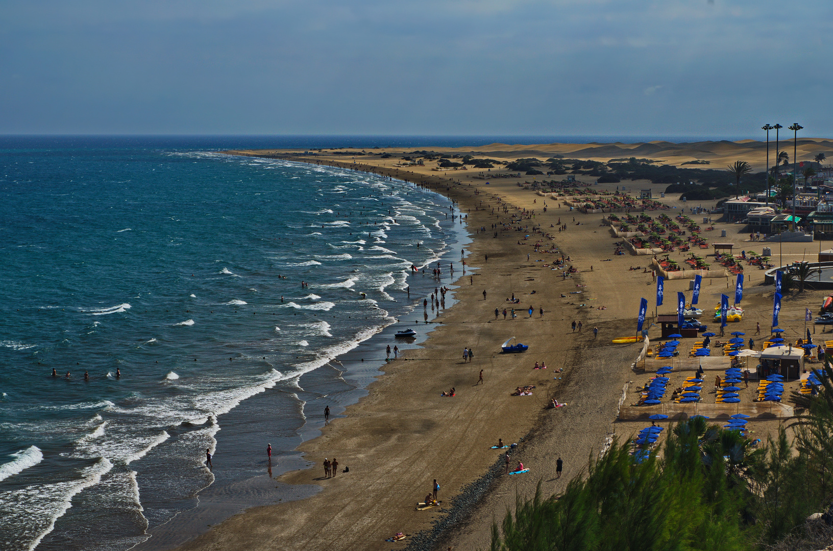 Am Strand von Maspalomas