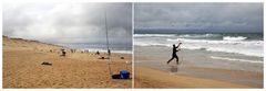 Am Strand von Messanges