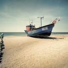 Am Strand von Miedzyzdroje - Polen