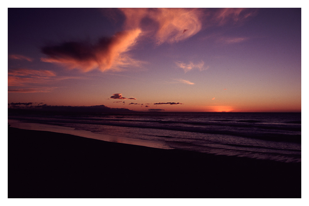 Am Strand von Mokau