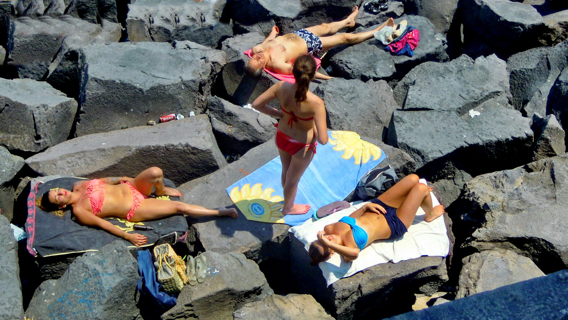 Am "Strand" von Napoli