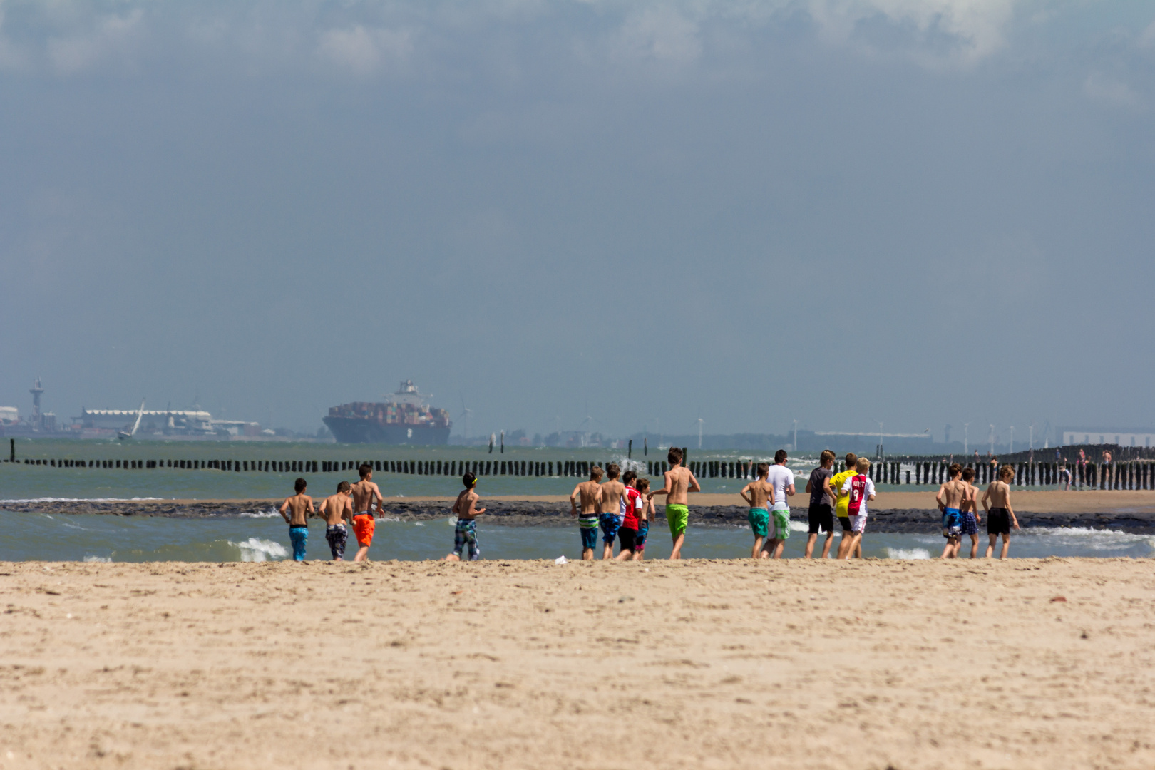 Am Strand von Nieuwvliet