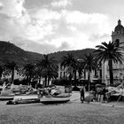 Am Strand von Noli