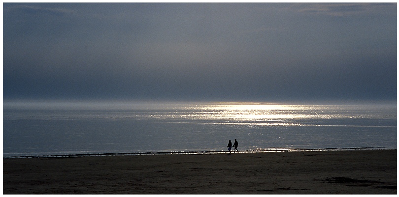 Am Strand von Norderney ...