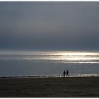 Am Strand von Norderney ...