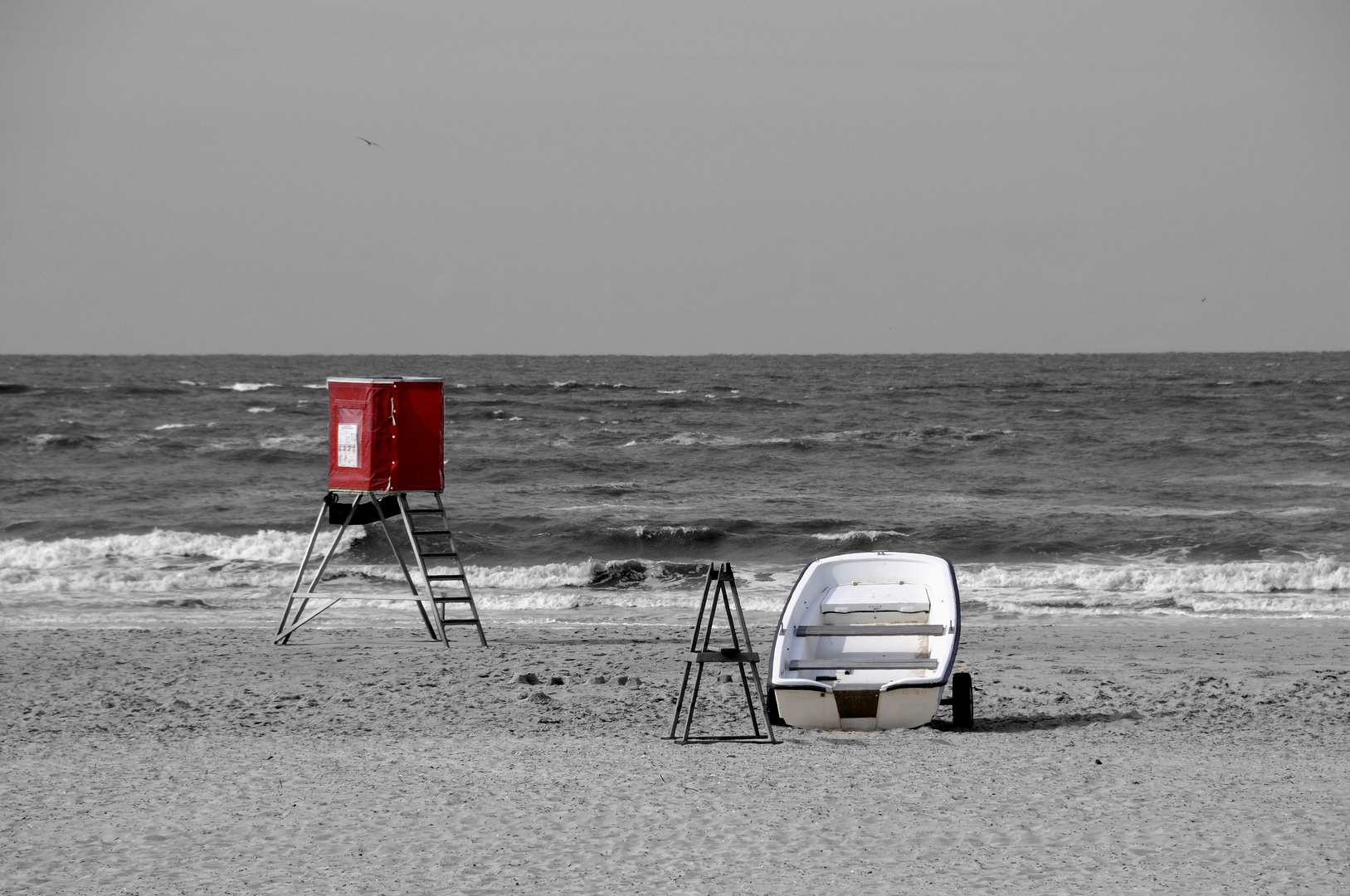 Am Strand von Norderney