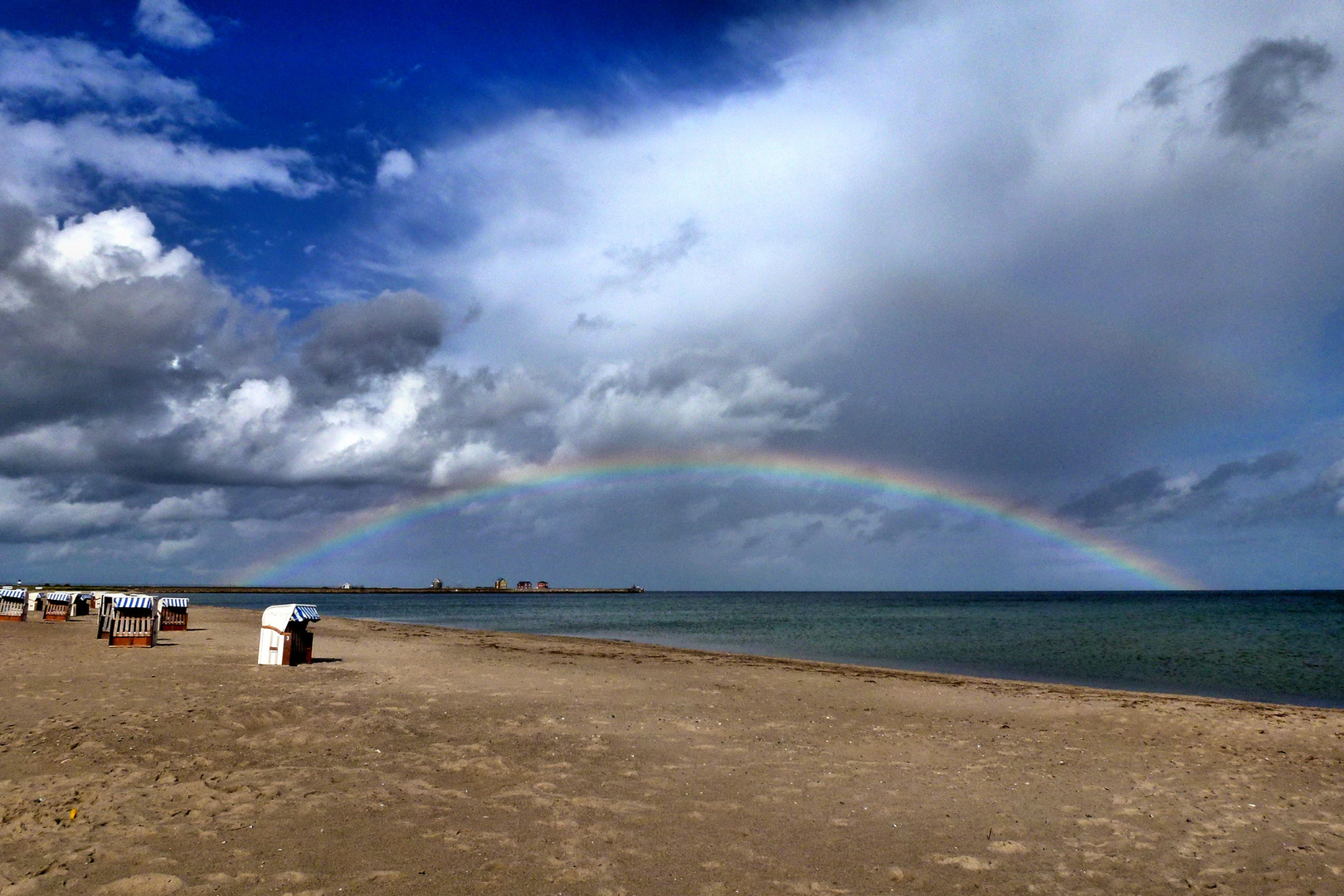 Am Strand von Olpenitz, Ostsee