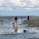 am Strand von Otterndorf .....