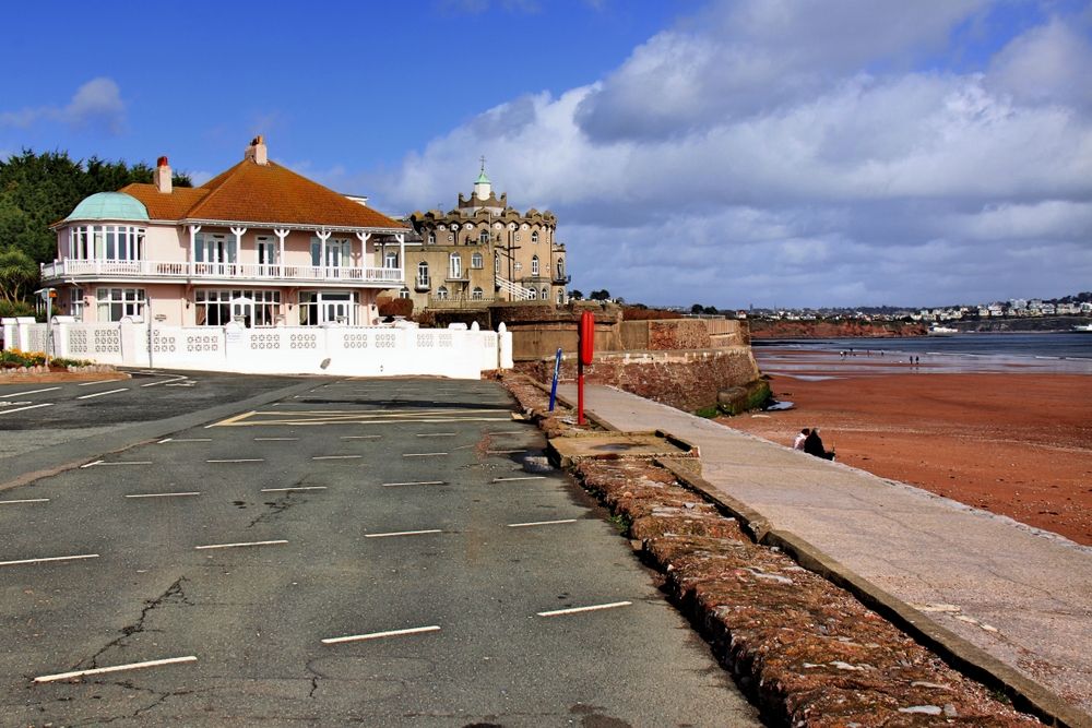 Am Strand von Paignton