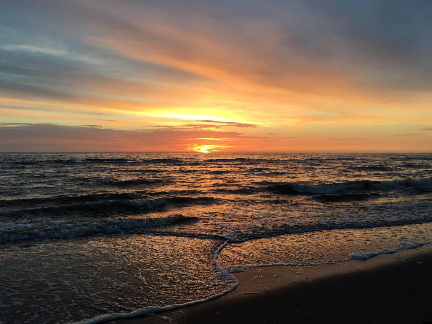 Am Strand von Palanga