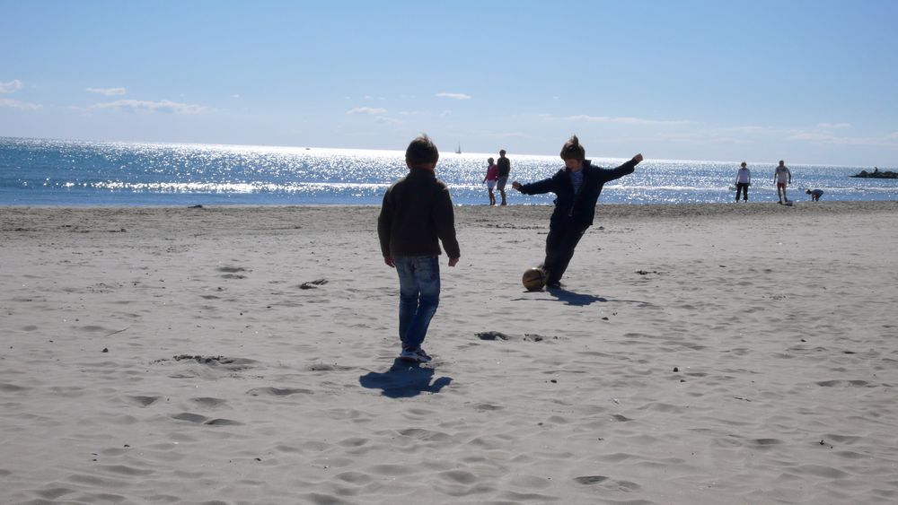 Am Strand von Palavas