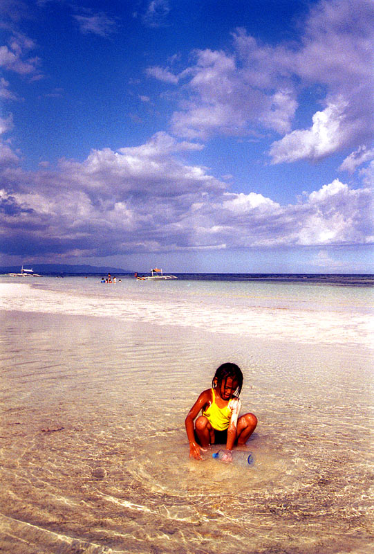 Am Strand von Panglao Island