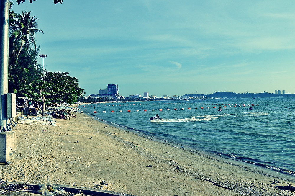 Am Strand von Pattaya