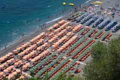 Am Strand von Positano