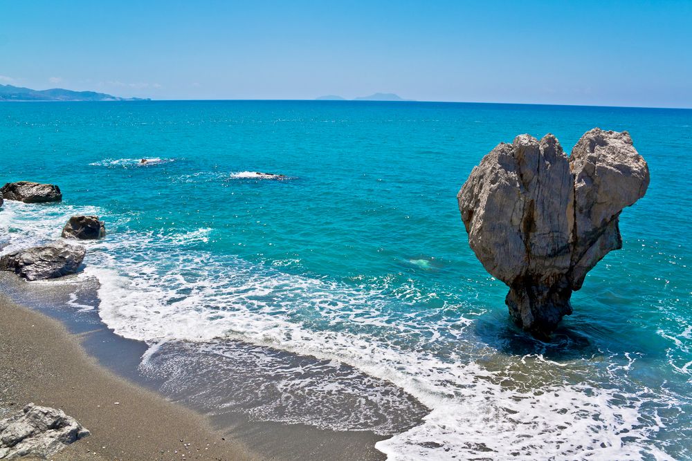 Am Strand von Preveli