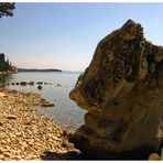 Am Strand von Rab