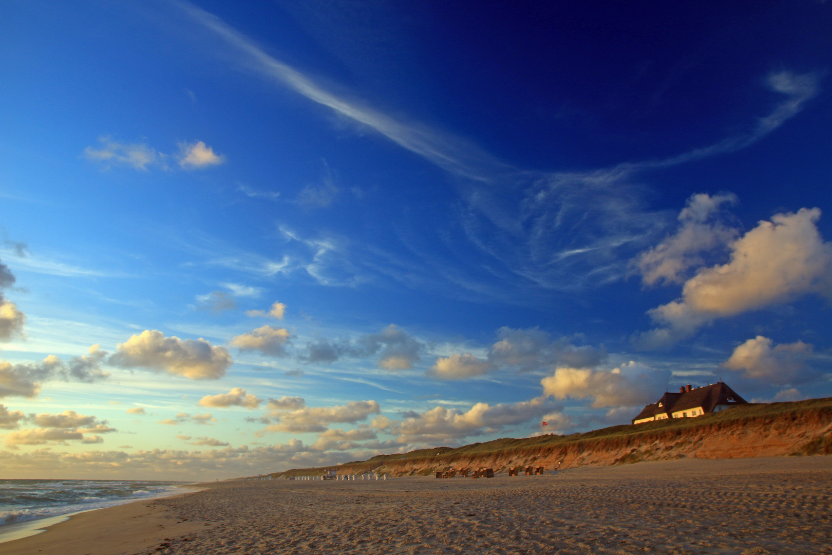 Am Strand von Rantum